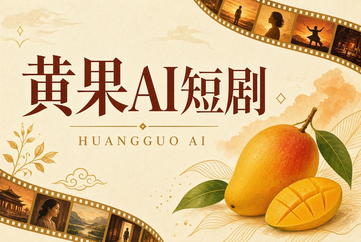 黄果AI短剧品牌视觉